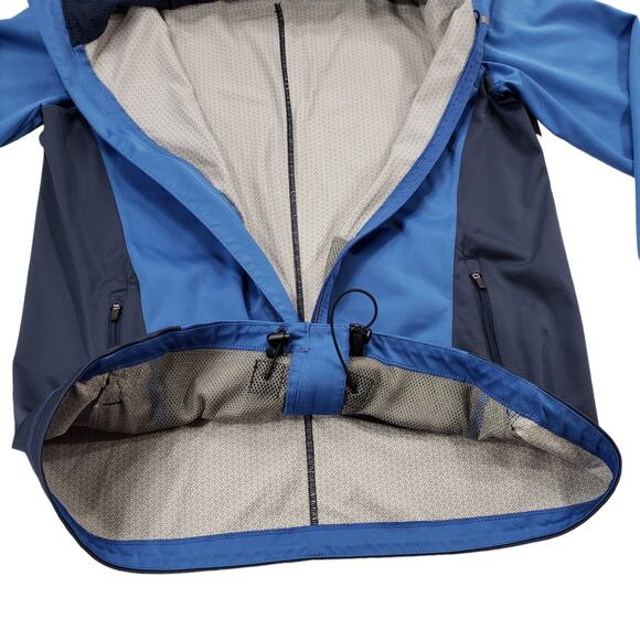 Brooks Full Zip Jacket‎ S Women Blue Black Reflective Running Shelter Technology - Picture 11 of 12